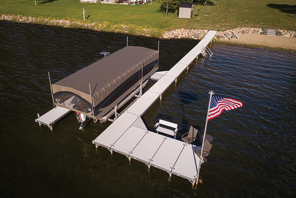 FLOE-Grey-Standard-Sectional-Dock-System-WithMaxisCanopyLift