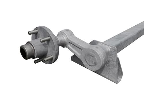 Galvanized Axle Rubber Torsion System